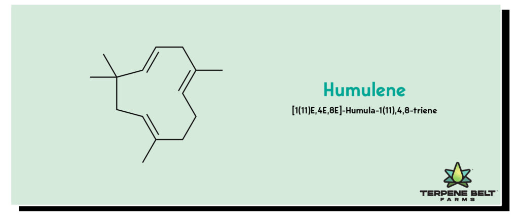 Humulene Molecular Structure