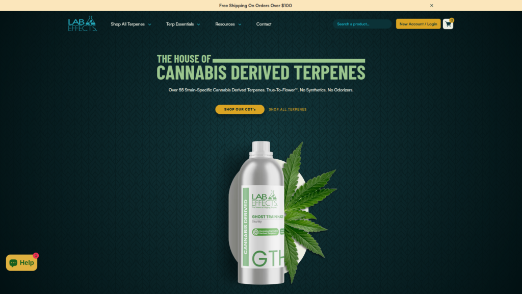 Lab Effects Homepage