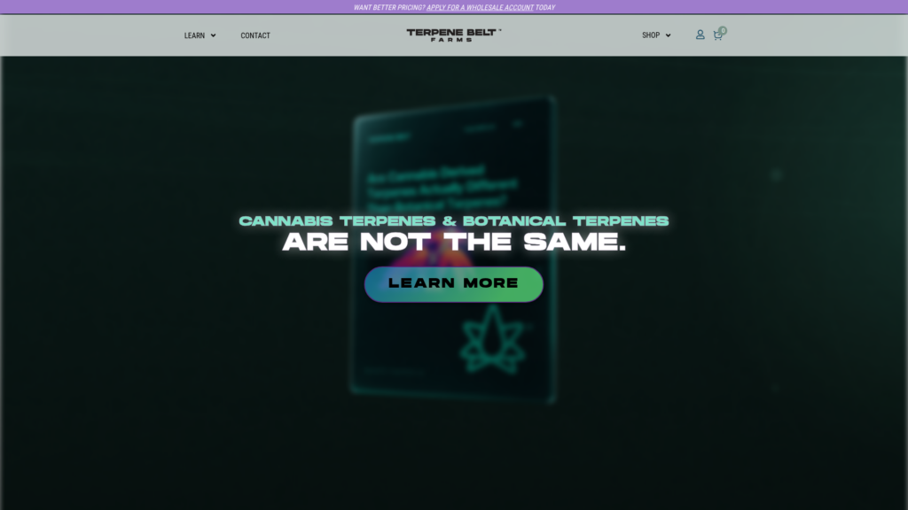 Terpene Belt Farms Homepage